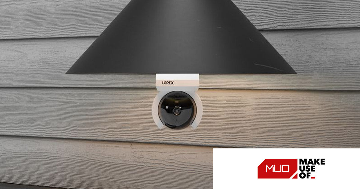 It looks like a normal lightbulb, but it's actually a 360-degree secur