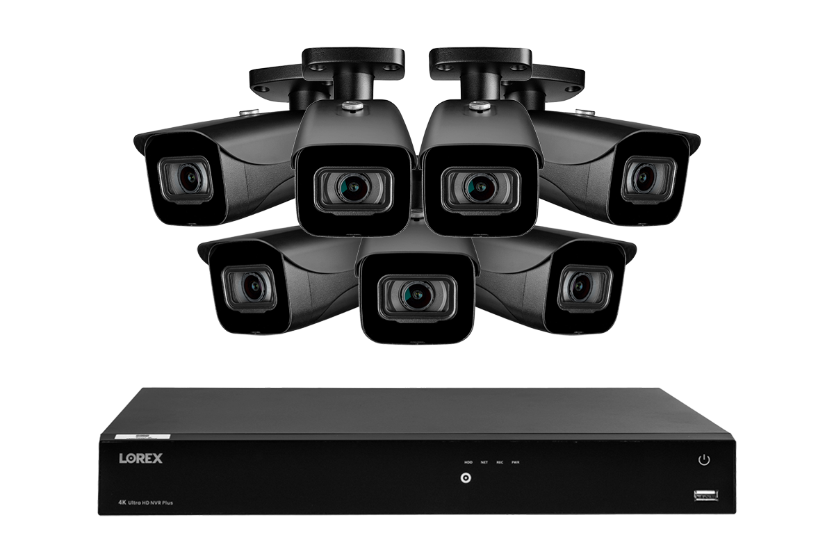 Lorex Fusion 4K (16 Camera Capable) 4TB Wired NVR System with IP