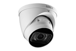 4K (8MP) Motorized Varifocal Smart IP White Dome Security Camera with 4x Optical Zoom, Real-Time 30FPS Recording and Listen-In Audio