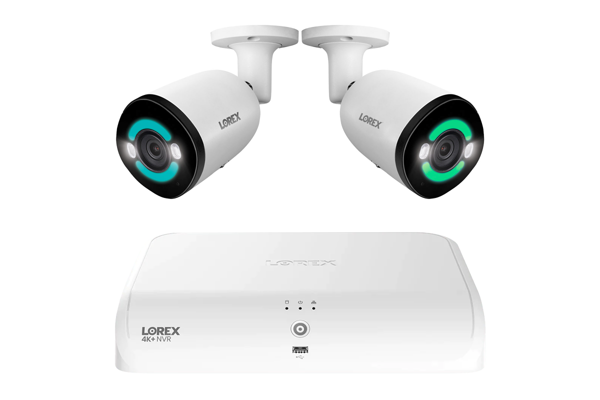Lorex 4K+ 12MP 16 Camera Capable (8 Wired Fusion Wi-Fi 2TB