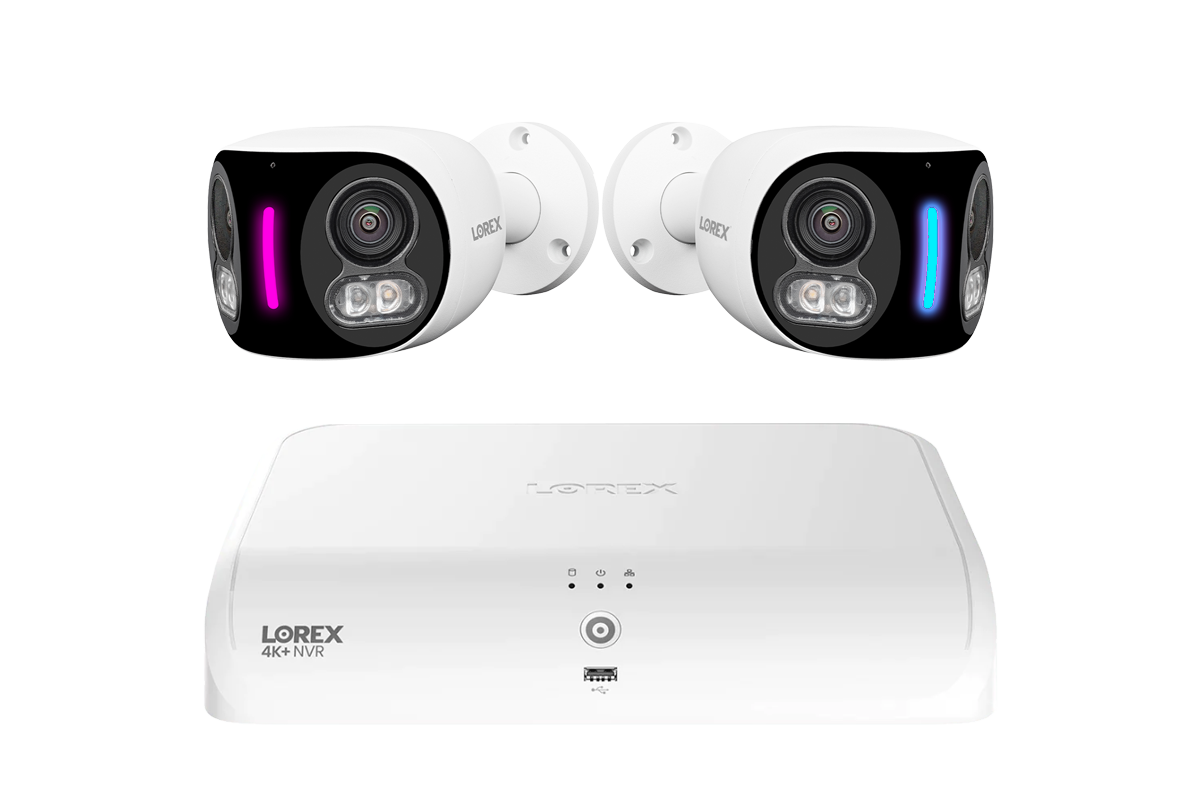 Lorex Fusion 4K+ 16 Channel (8 Wired + 8 Fusion WiFi) 2TB NVR System
