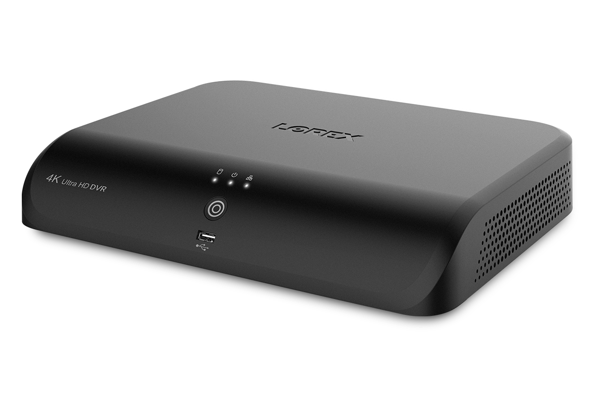 Lorex 4K (8 Camera Capable) Digital Video Recorder with Smart Motion Detection, Face Recognition and Smart Home Voice Control