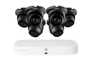 Lorex Fusion 4K 16-Camera Capable (8 Wired + 8 Wi-Fi) 2TB NVR System with IP Dome Cameras featuring Listen-In Audio - Black 6 - image 8 of 13