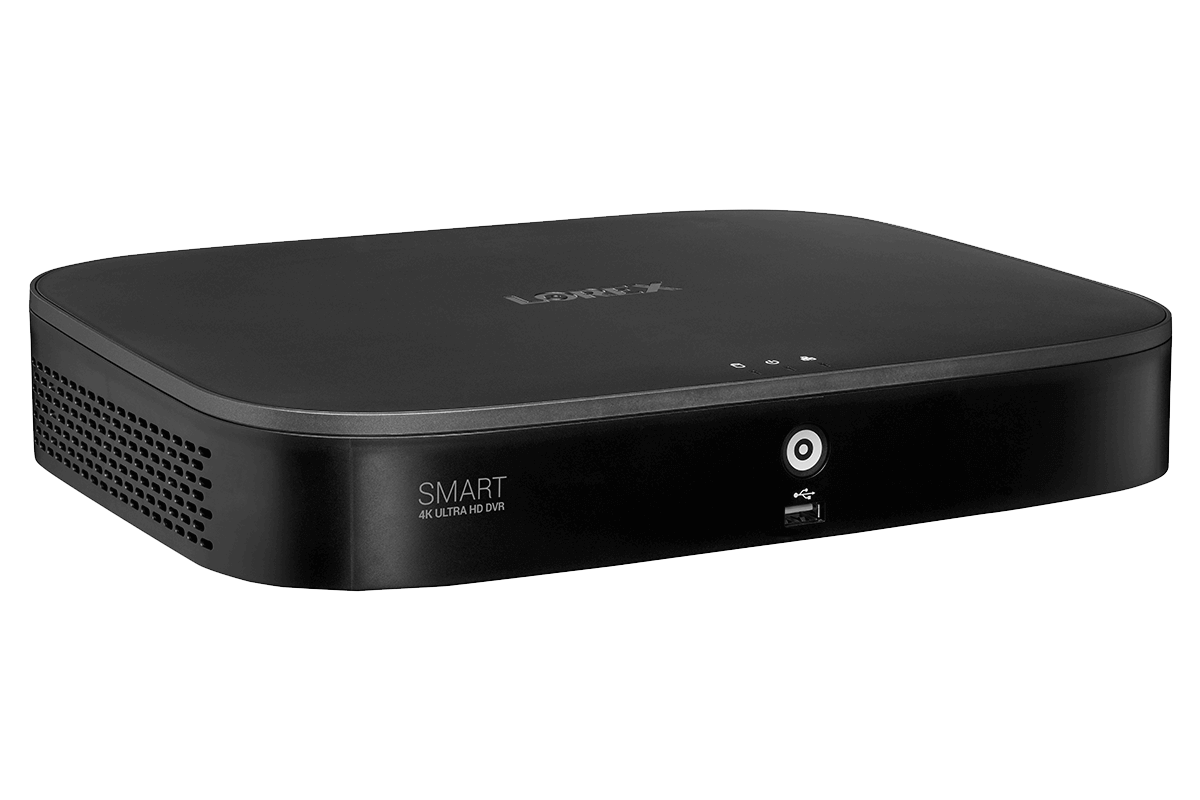 4K Ultra HD 8 Channel Digital Video Recorder with Smart Motion Detection and Smart Home Voice Control