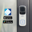 Lorex 4K Wired Video Doorbell (Wired, 32GB, Cloud-Enabled) - Amazon - image 3 of 9