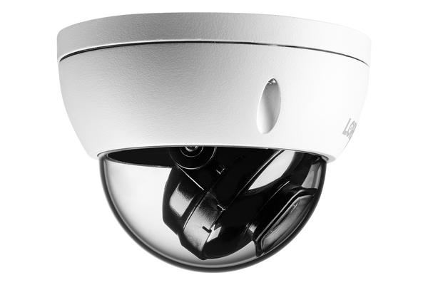 Lorex A10 IP Wired Dome Security Camera with Listen-In Audio and IK10 Vandal Proof Rating