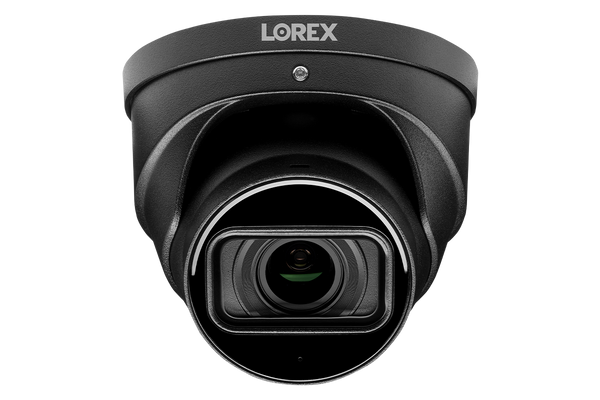 Lorex 4K IP Wired Dome Security Camera with Motorized Varifocal Lens, Real-Time 30FPS Recording and Listen-In Audio