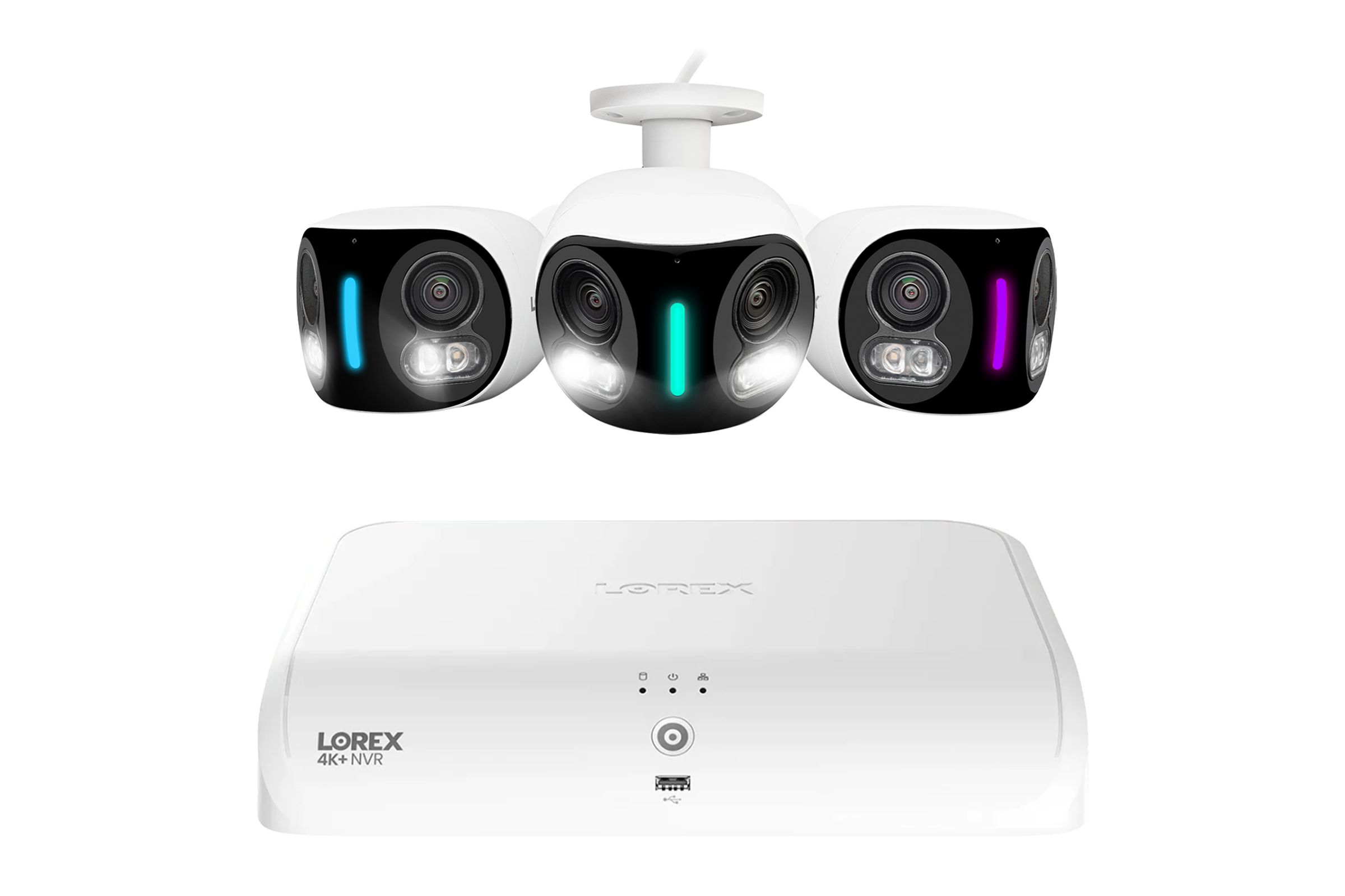 Lorex 4K 16 Camera Capable (8 Wired + 8 Fusion Wi-Fi ) 2TB Wired NVR S