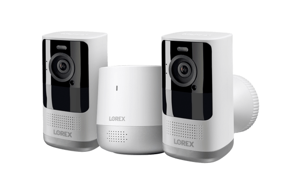2K Wire-Free, Battery-operated Security System - 2 Cameras