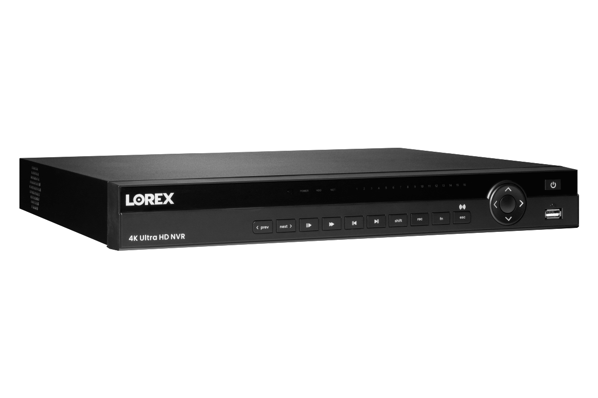 4K Ultra HD Security NVR with Lorex Cloud Connectivity
