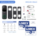 Lorex 4K Wired Video Doorbell (Wired, 32GB, Cloud-Enabled) - Amazon - image 6 of 9