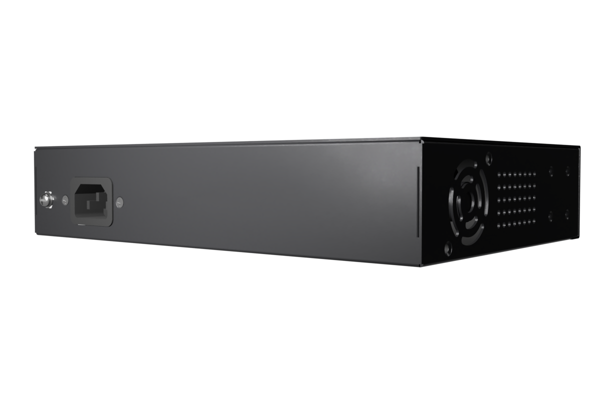 Lorex 8-Port Ethernet Gigabit Ethernet PoE+ Unmanaged Switch with 120W PoE Budget