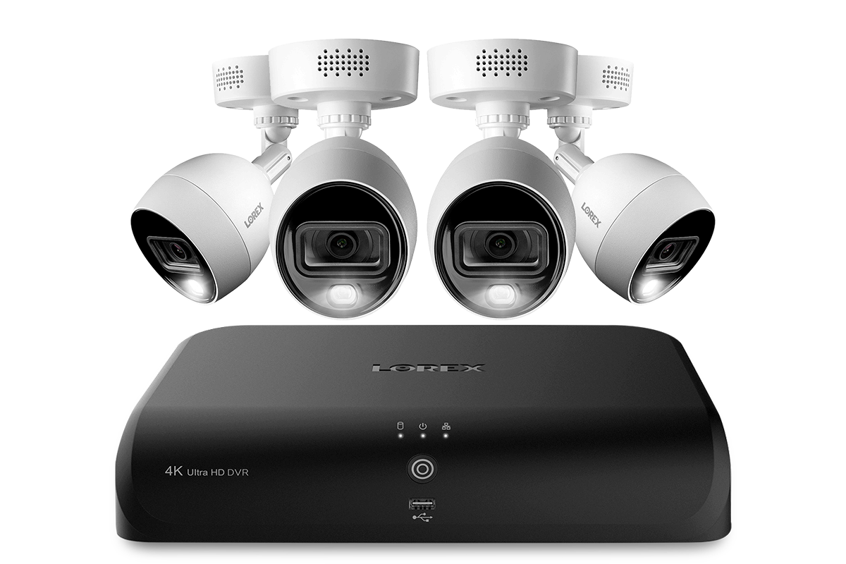 Lorex 4K 8-channel 1TB Wired DVR System with Cameras – Lorex