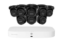 Lorex Fusion Series 4K 16 Camera Capable (8 Wired + 8 Fusion Wi-Fi) 2TB Wired NVR System with 4MP (2K) A4 IP Turret Cameras - Black 8 - image 9 of 12