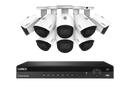 Lorex Fusion Series 4K 16 Camera Capable (Wired or Fusion Wi-Fi) 4TB Wired NVR System with 4MP (2K) A4 IP Bullet Cameras- White 8 - image 8 of 9