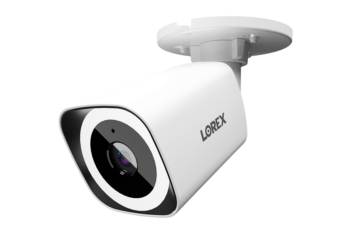 Lorex Connect V3 4K Wired PoE Bullet Camera with Smart Security Lighti