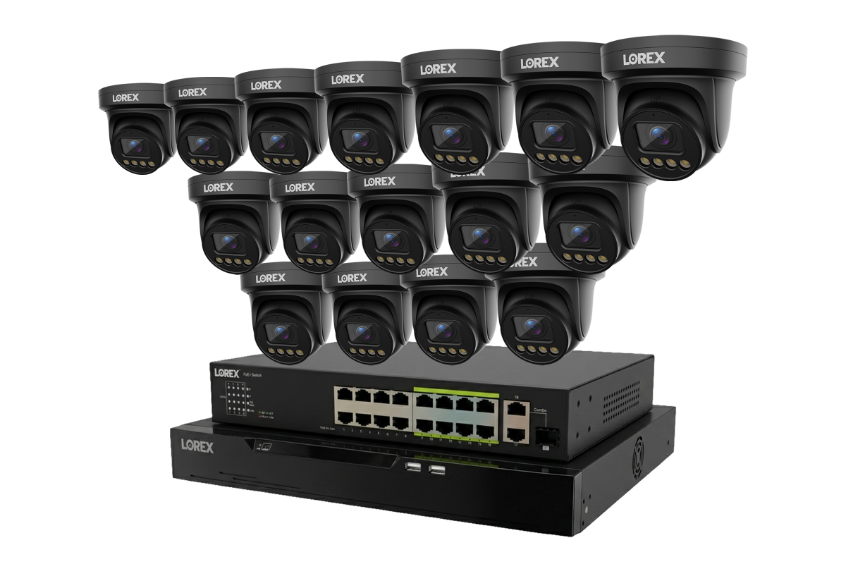 Lorex Connect X Series 4K 32-Channel Wired NVR System with X3 Turret S
