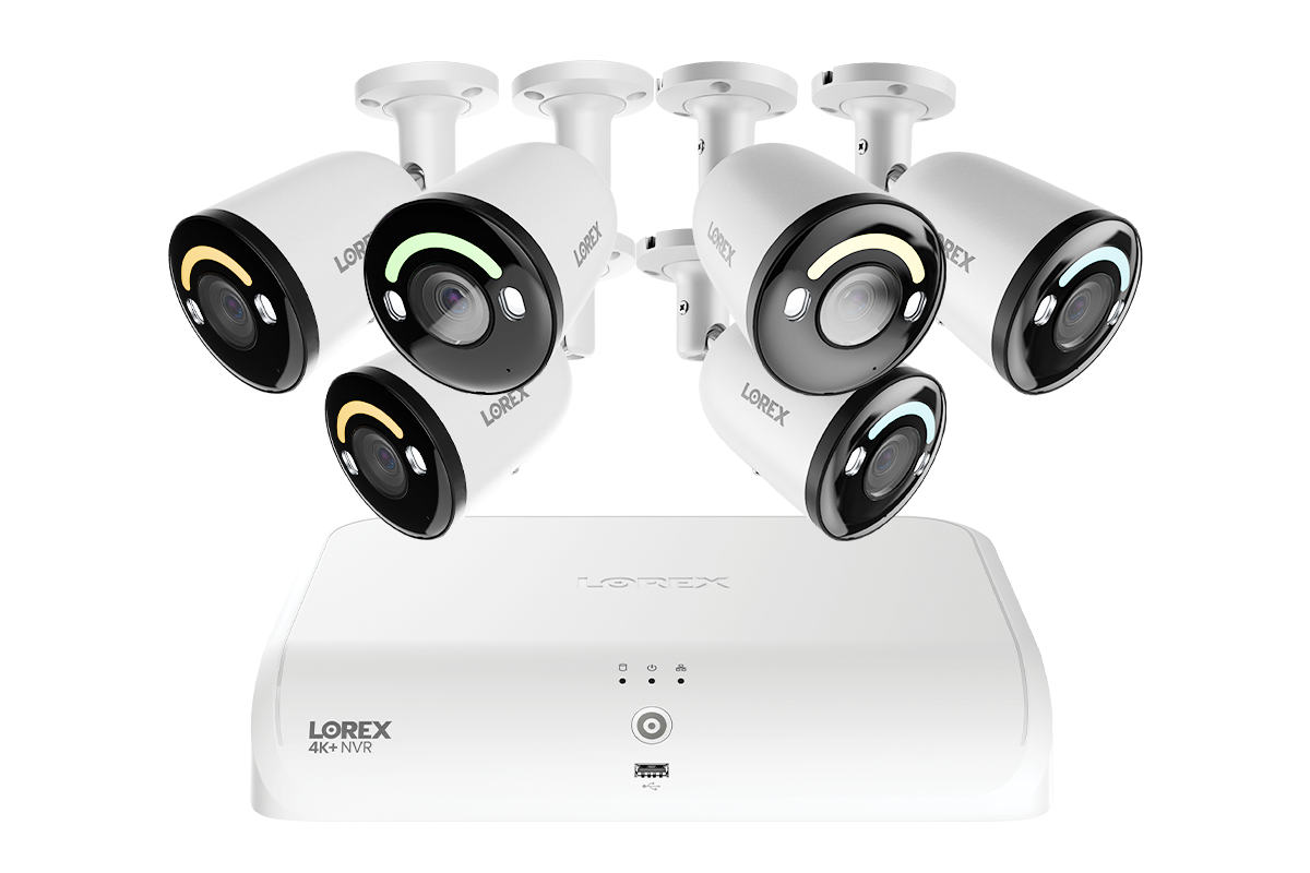 Lorex Classic 4K+ 12MP 16 Channel 2TB Wired NVR System with Smart Secu