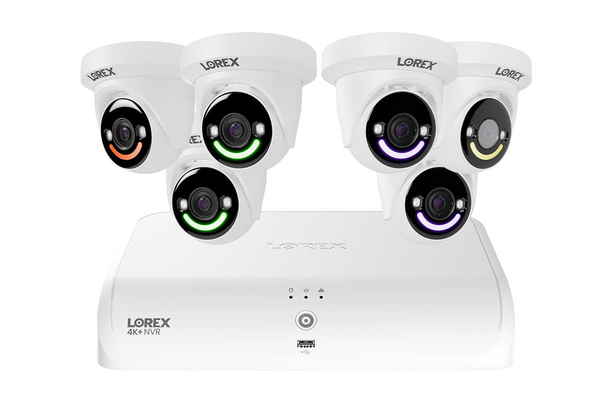 Lorex Classic 4K+ 12MP 16 Channel 2TB Wired NVR System with Smart Secu