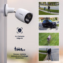 Lorex 4K IP Wired Dual Lens Security Camera with Smart Security Lighting and Smart Motion Detection - Amazon - image 3 of 6