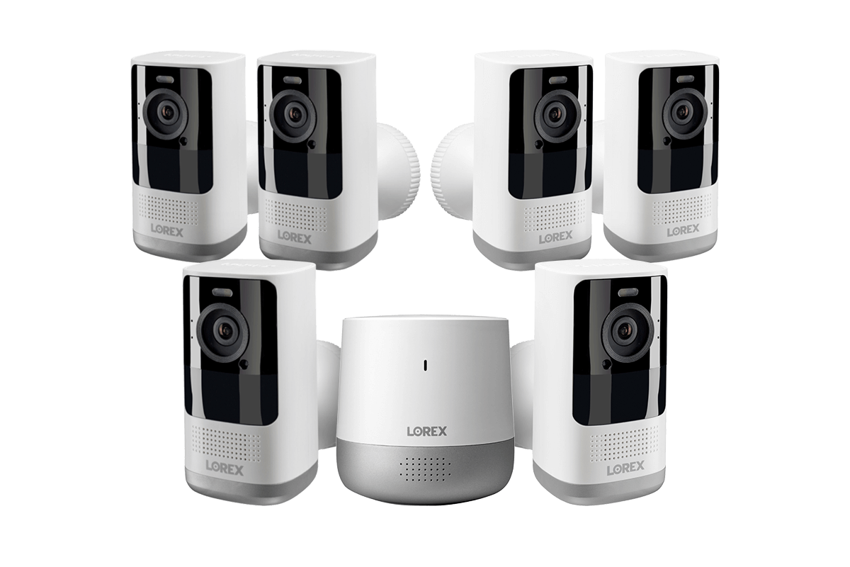 2K Wire-Free, Battery-operated Security System