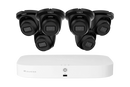 Lorex Fusion Series 4K 16 Camera Capable (8 Wired + 8 Fusion Wi-Fi) 2TB Wired NVR System with 4MP (2K) A4 IP Turret Cameras - Black 6 - image 8 of 12