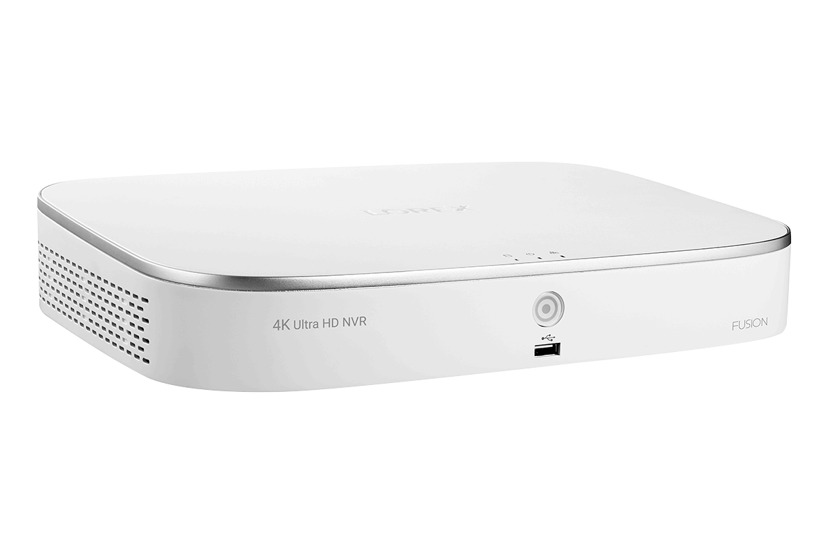 4K 8-Channel Wired NVR with Smart Motion Detection, Voice Control and Fusion Capabilities