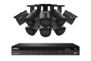 Lorex Fusion Series 4K 16 Camera Capable (Wired or Fusion Wi-Fi) 4TB Wired NVR System with 4MP (2K) A4 IP Bullet Cameras - image 1 of 9