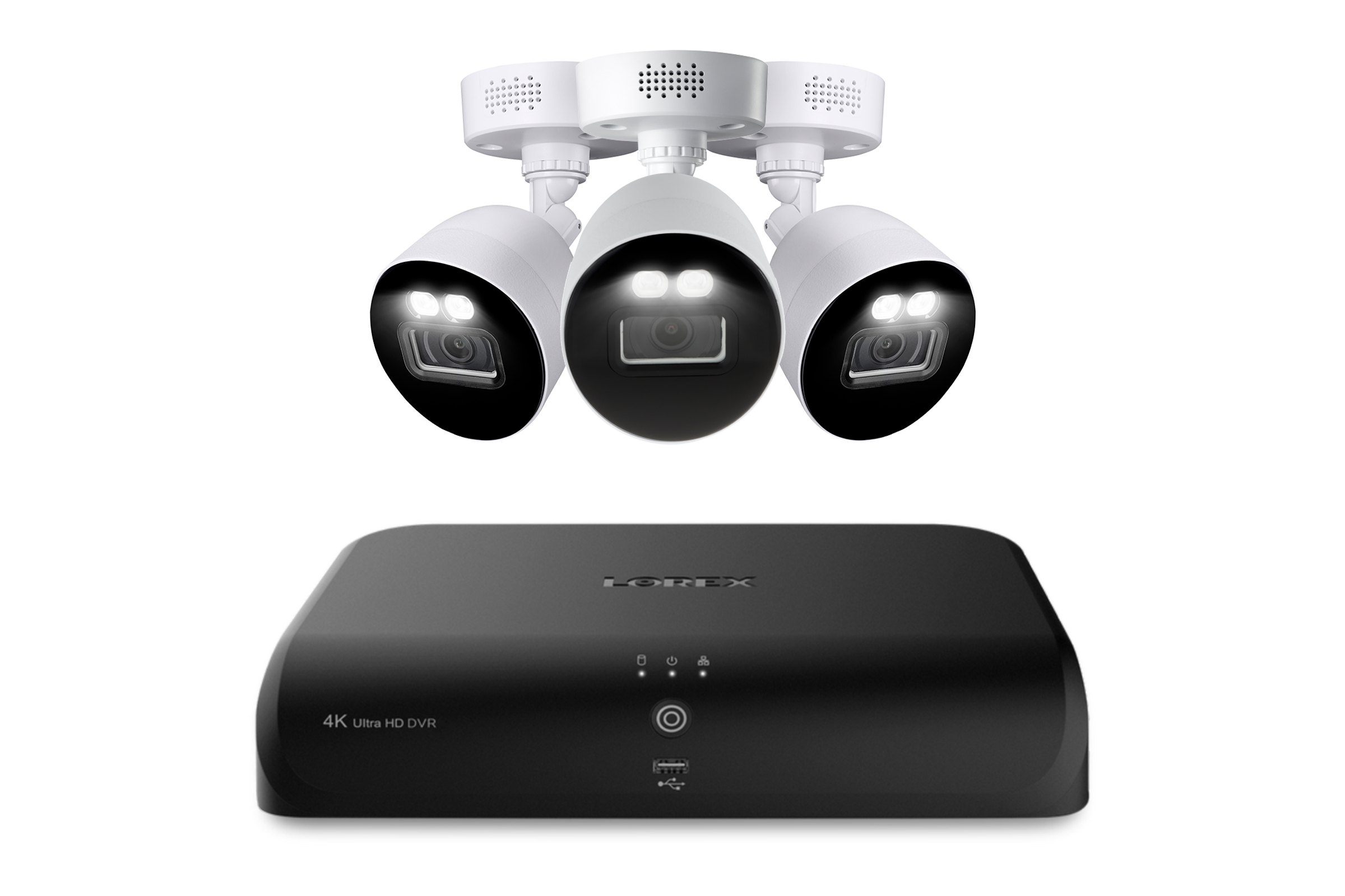 Lorex Fusion 4K 12 Camera Capable (8 Wired + 4 Wi-Fi) 2TB Wired DVR Sy