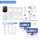 Lorex 4K Wired Video Doorbell (Wired, 32GB, Cloud-Enabled) - Amazon - image 5 of 9