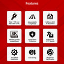 Single Port IP & PoE Cat5e Extender Set (400m/1300ft end-to-end converters) - image 2 of 4