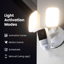 Lorex Fusion 4K 16 Camera Capable (8 Wired + 8 Fusion Wi-Fi) 2TB NVR System with Four H16 IP Dome Cameras, One 2K Battery Operated Doorbell, and One 2K Floodlight - image 6 of 9