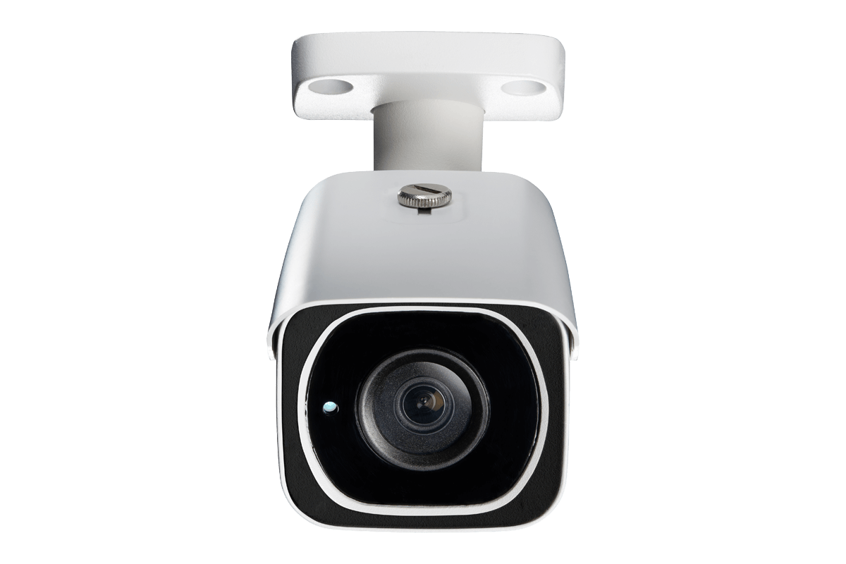 4K Ultra HD Resolution 8MP Outdoor Metal IP Camera, 130FT Color Night Vision, HEVC (4-pack)