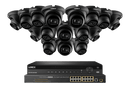 Lorex 4K (32 Camera Capable) 8TB Wired NVR System with Nocturnal 3 Smart IP Dome Cameras Featuring Listen-In Audio and 30FPS Recording - image 1 of 17
