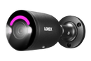 Lorex 4K Smart Security Lighting Deterrence Bullet AI PoE IP Wired Cameras - Black (Single) - image 10 of 12