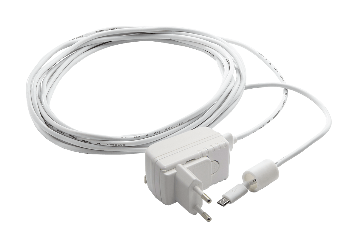 White Power Adapter for Wire-Free Cameras - EU & UK (LWB4800 & LWB5800)