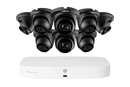 Lorex Fusion 4K 16-Camera Capable (8 Wired + 8 Wi-Fi) 2TB NVR System with IP Dome Cameras featuring Listen-In Audio - Black 8 - image 9 of 13