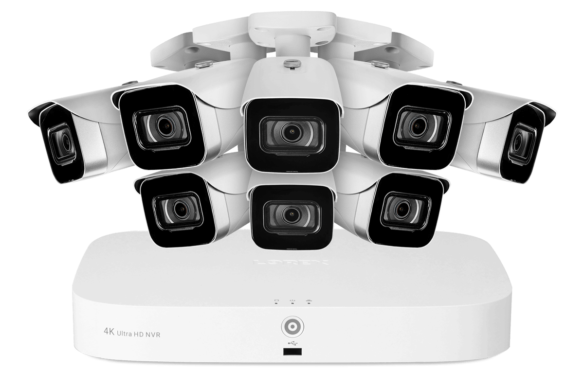 4K 8-channel 2TB Wired NVR System - Lorex Corporation