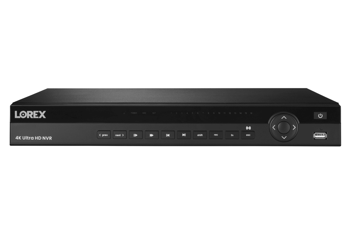 4K Ultra HD 32-Channel Security NVR with Lorex Cloud Connectivity and 8TB Hard Drive - Lorex Corporation