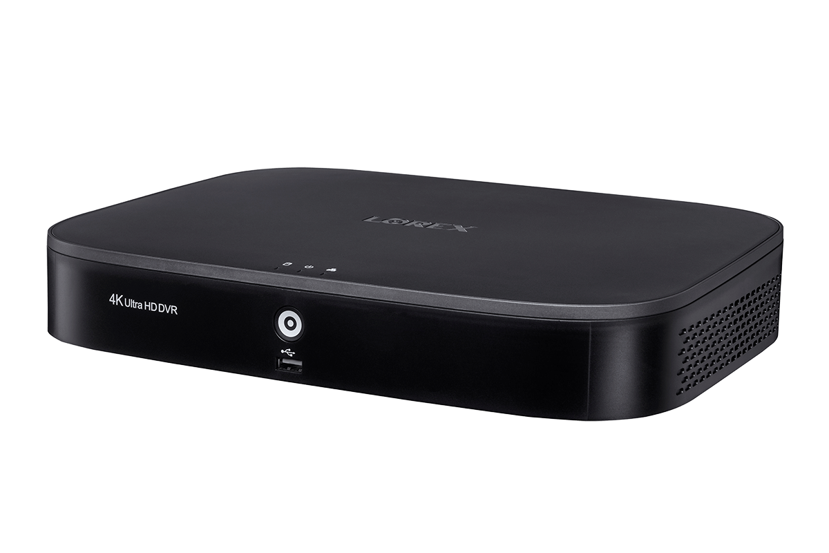 4K Ultra HD 8 Channel Security DVR with Advanced Motion Detection Technology and Smart Home Voice Control, 2TB Hard Drive - Lorex Corporation