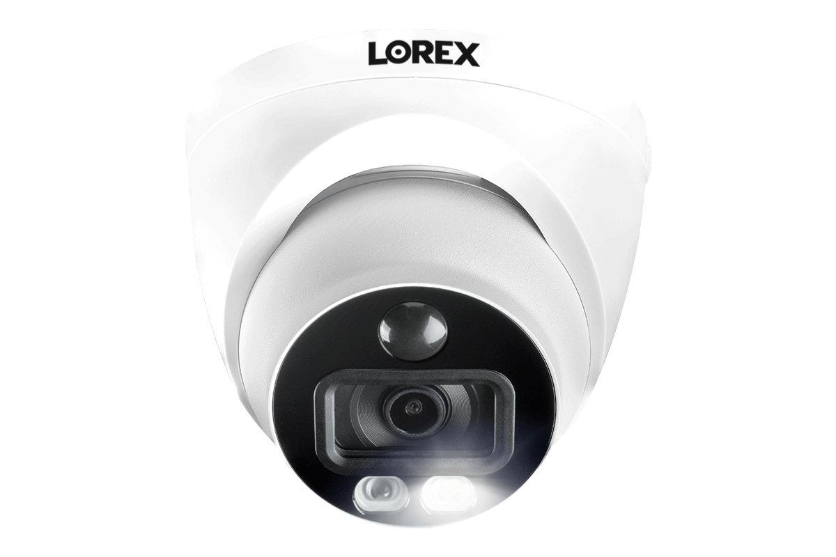 4K Ultra HD Security System with Twelve 4K (8MP) Active Deterrence Cameras featuring Smart Motion Detection and Smart Home Voice Control - Lorex Corporation