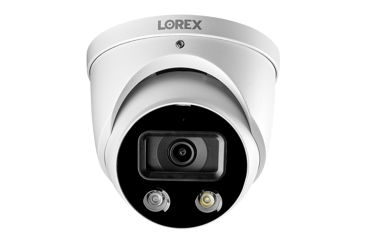 4K Ultra HD Smart Deterrence IP Dome Security Camera with Smart Motion Detection Plus - Lorex Corporation
