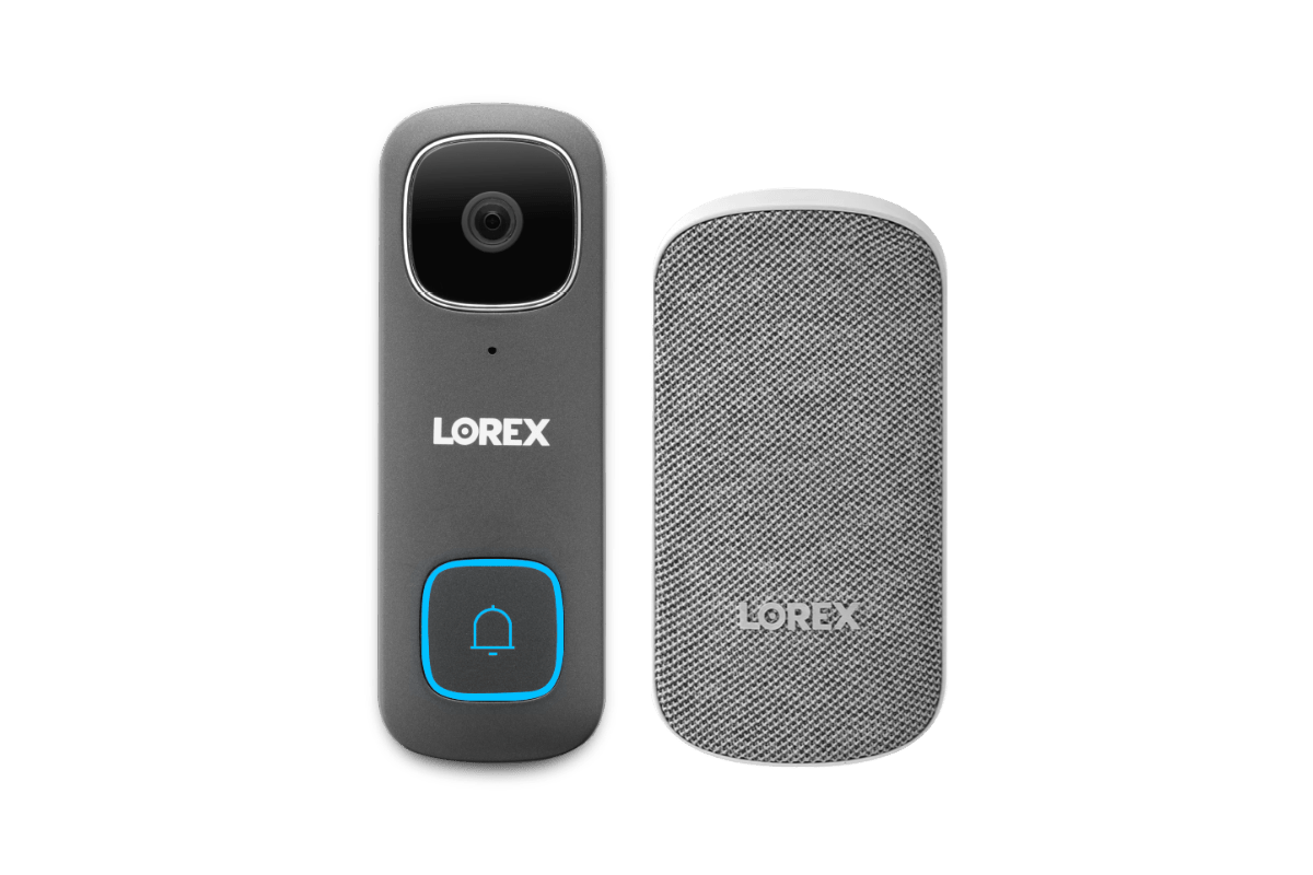 Lorex 1080p WiFi Video Doorbell (Wired) with WiFi Chime Kit