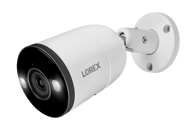 Lorex 4K (8 Camera Capable) 2TB Wired NVR System with Smart Deterrence and Smart Motion Detection Bullet Cameras - Lorex Corporation