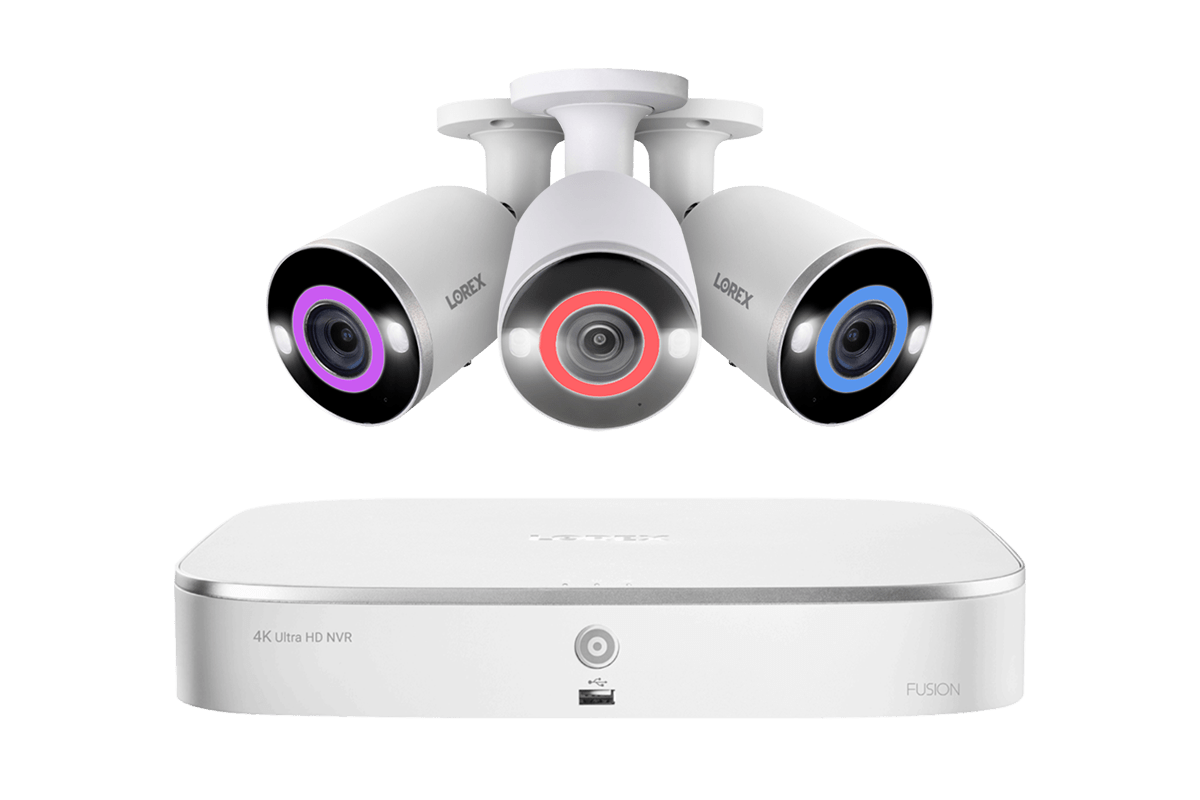 Lorex Fusion 4K 16 Camera Capable (8 Wired and 8 Wi-Fi) 2TB Wired NVR