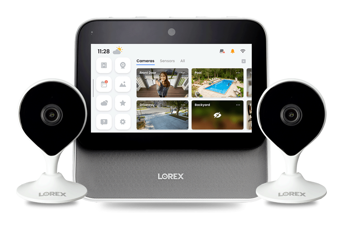 Lorex Smart Home Security Center with Indoor Security Cameras - Lorex Corporation