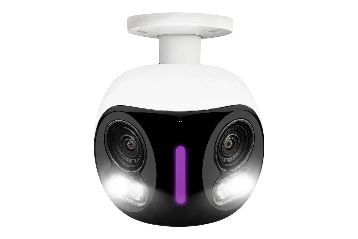 W891UA Series - 4K Dual-Lens Wi-Fi Security Camera with Smart Security Lighting