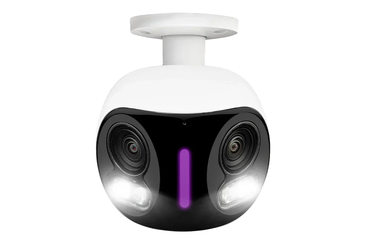 W891UA Series - 4K Dual-Lens Wi-Fi Security Camera with Smart Security Lighting