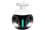 E871AB, H20, H Series - 4K Dual Lens Wired Bullet Security Camera with Smart Security Lighting