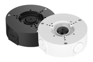 ACCJ7R3 Series - Round Junction Box for 3 Screw Base Cameras